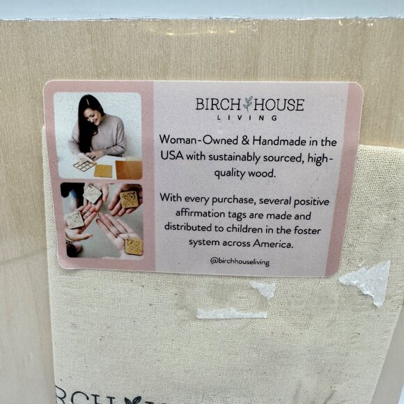 Tic-Tac-Toe Princess Game Birch House Living New Wood USA - Picture 3 of 4